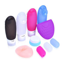 Innovative Promotional Items Smart Civilized Squeezable Silicone Travel Bottle Sets